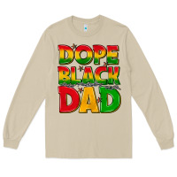 Mushroom dope black dad with stars Long Sleeve Tee - texasbilliewilder