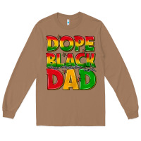 Toasted Coconut dope black dad with stars Long Sleeve Tee - texasbilliewilder