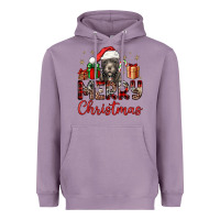 Lavender merry christmas pitbull Heavyweight Hoodie - JahusDesignShop