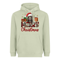 Matcha merry christmas pitbull Heavyweight Hoodie - JahusDesignShop