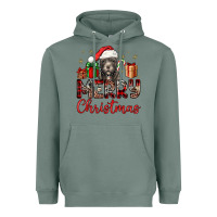 Sage merry christmas pitbull Heavyweight Hoodie - JahusDesignShop