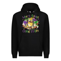 Black where babies come from Premium Hoodie - MaliasSmallBusiness