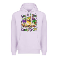 Lilac where babies come from Premium Hoodie - MaliasSmallBusiness