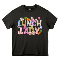 Asphalt lunch lady easter Heavy Core Tee - CowhideDigitalArt