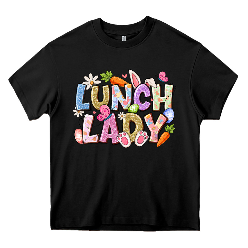 Lunch Lady Easter Heavy Core Tee by CowhideDigitalArt | Teevron