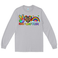 Moon Dust peace love pride Long Sleeve Tee - Zillion Design Studio