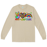 Mushroom peace love pride Long Sleeve Tee - Zillion Design Studio