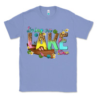 Colony Blue living on lake time Classic Tee - texasbilliewilder