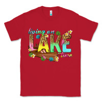 Red living on lake time Classic Tee - texasbilliewilder