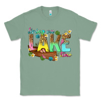 Sage living on lake time Classic Tee - texasbilliewilder