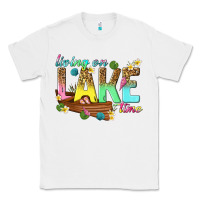 White living on lake time Classic Tee - texasbilliewilder