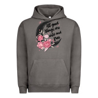 Pigment Tornado all good things are wild and free Urban Hoodie - MaliasSmallBusiness