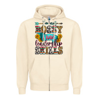Sandshell i'm not bossy i have leadership skills Zipper Hoodie - Zillion Design Studio