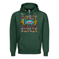 Sports Green i'm not bossy i have leadership skills Zipper Hoodie - Zillion Design Studio