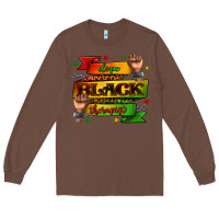 Chestnut dope black therapist juneteenth Long Sleeve Tee - texasbilliewilder