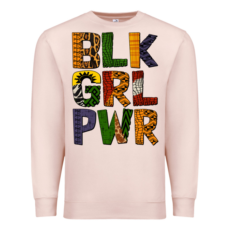 Black Girl Power Premium Sweatshirt by BundleAndBundleShop | Teevron