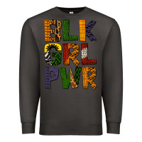 Smoke black girl power Premium Sweatshirt - BundleAndBundleShop