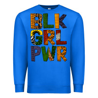 True Royal black girl power Premium Sweatshirt - BundleAndBundleShop