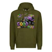 Army Green let the good times roll Premium Hoodie - MaliasSmallBusiness