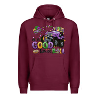 Burgundy let the good times roll Premium Hoodie - MaliasSmallBusiness