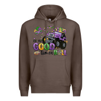 Coffee let the good times roll Premium Hoodie - MaliasSmallBusiness