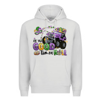 Dove Grey let the good times roll Premium Hoodie - MaliasSmallBusiness