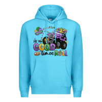 Ocean Blue let the good times roll Premium Hoodie - MaliasSmallBusiness
