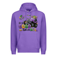 Purple let the good times roll Premium Hoodie - MaliasSmallBusiness