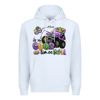White let the good times roll Premium Hoodie - MaliasSmallBusiness