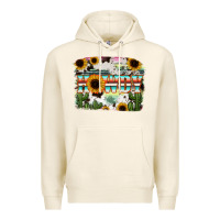 Tofu Howdy Serape And Sunflower Premium Hoodie - RanaPortraitStore