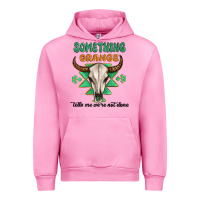 Fuchsia Pink something orange tells me were not done Urban Hoodie - MaliasSmallBusiness