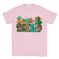 Bubblegum Pink keep it wild Classic Tee - Zillion Design Studio