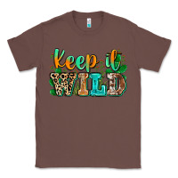 Chestnut keep it wild Classic Tee - Zillion Design Studio