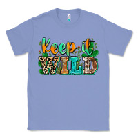 Colony Blue keep it wild Classic Tee - Zillion Design Studio