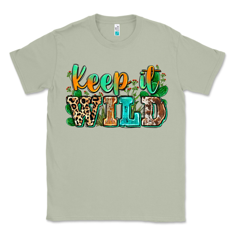 Keep It Wild Classic Tee by Zillion Design Studio | Teevron