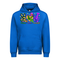 Cobalt peace love crawfish Urban Hoodie - NancyCooperArtShop