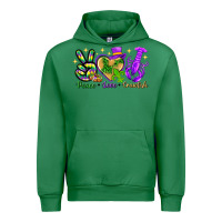 Emerald peace love crawfish Urban Hoodie - NancyCooperArtShop