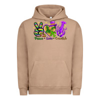 Pigment Burro peace love crawfish Urban Hoodie - NancyCooperArtShop