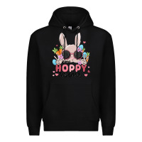 Black one hoppy mama Premium Hoodie - MaliasSmallBusiness