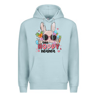 Blue Mist one hoppy mama Premium Hoodie - MaliasSmallBusiness