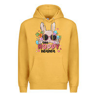 Mustard one hoppy mama Premium Hoodie - MaliasSmallBusiness