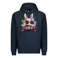 Navy one hoppy mama Premium Hoodie - MaliasSmallBusiness