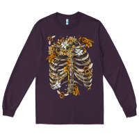 Plum Flower rib cage bees Long Sleeve Tee - RanaPortraitStore
