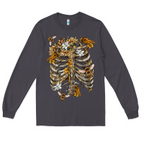 Smoke Flower rib cage bees Long Sleeve Tee - RanaPortraitStore