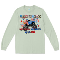 Matcha red white wroom wroom wroom Long Sleeve Tee - AdoDesignShop