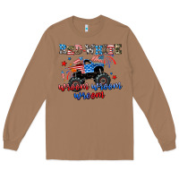 Red White Wroom Wroom Wroom Long Sleeve Tee | Teevron