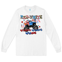 White red white wroom wroom wroom Long Sleeve Tee - AdoDesignShop
