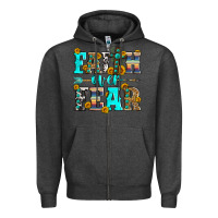 Charcoal Heather faith over fear Zipper Hoodie - Zillion Design Studio