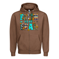 Chestnut faith over fear Zipper Hoodie - Zillion Design Studio