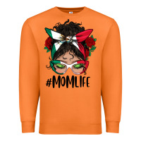Carrot mexican mom life messy bun mama Premium Sweatshirt - BundleAndBundleShop